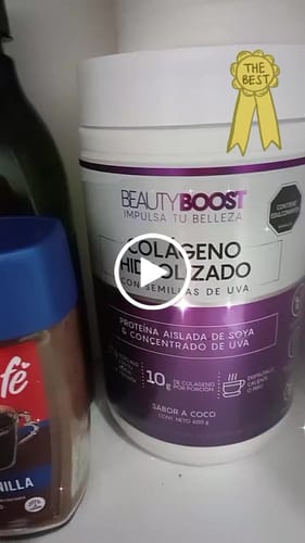 Customer video review of COLÁGENO HIDROLIZADO CON VITAMINA C, D3, BIOTINA Y SEMILLAS DE UVA