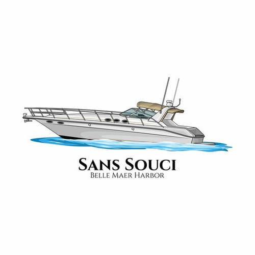 Customer photo review of Custom Digital Boat Artwork