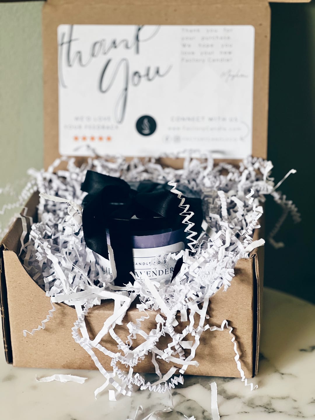 Customer photo review of Straight Sided Tumbler Shipping Box™
