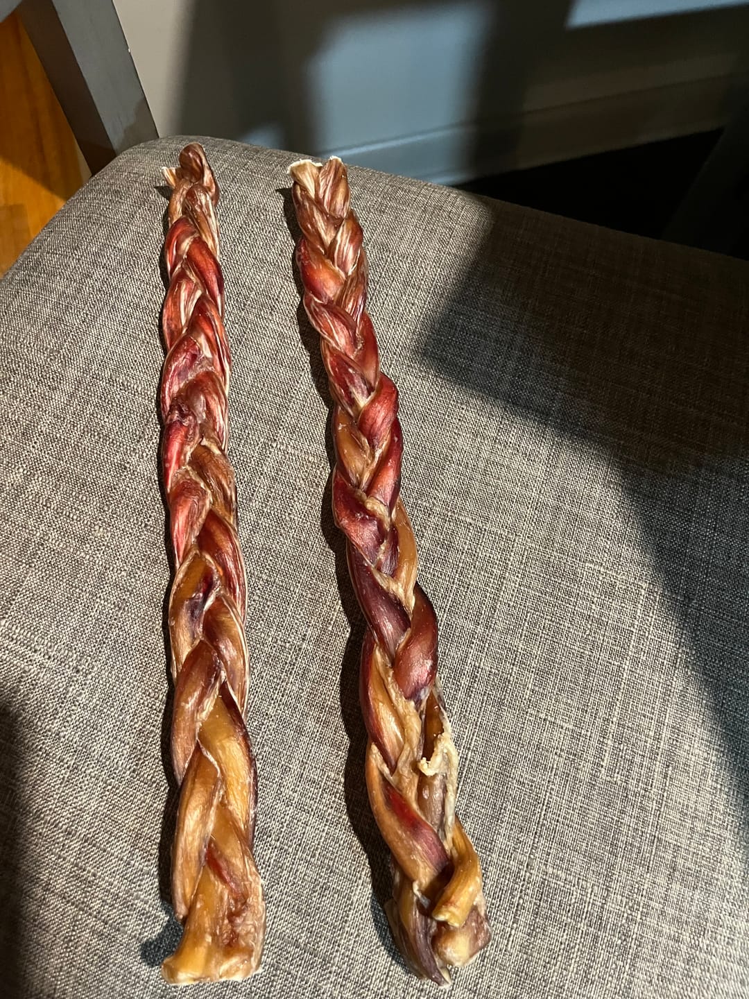Customer photo review of 6 Inch Monster Braided Bully Stick
