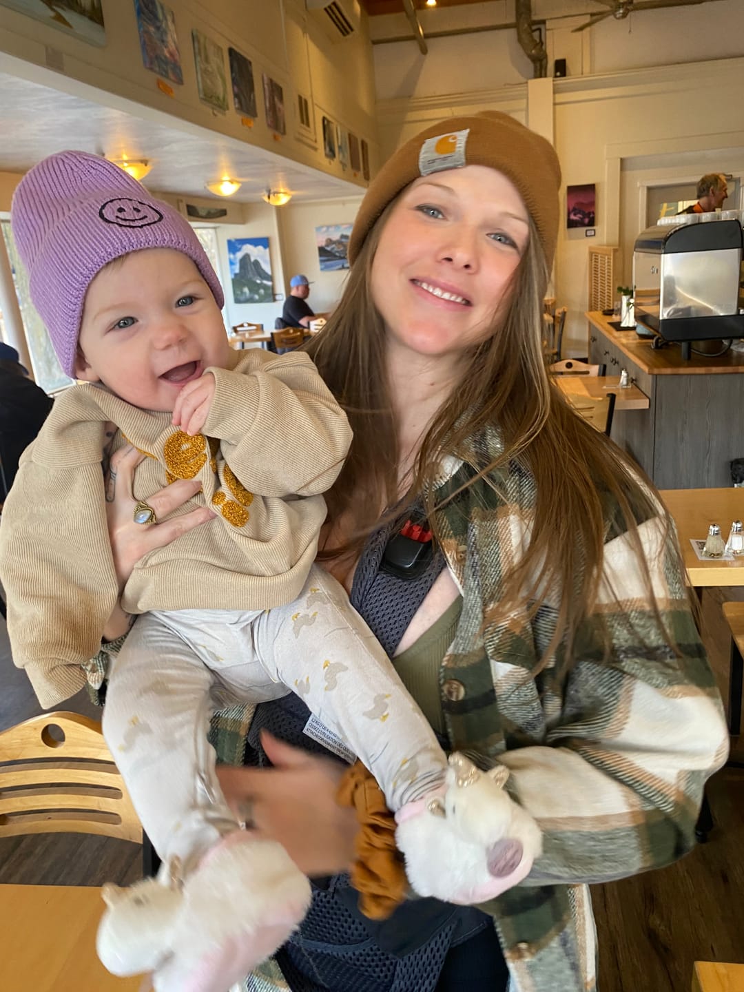 Customer photo review of Smiley Hat/Beanie
