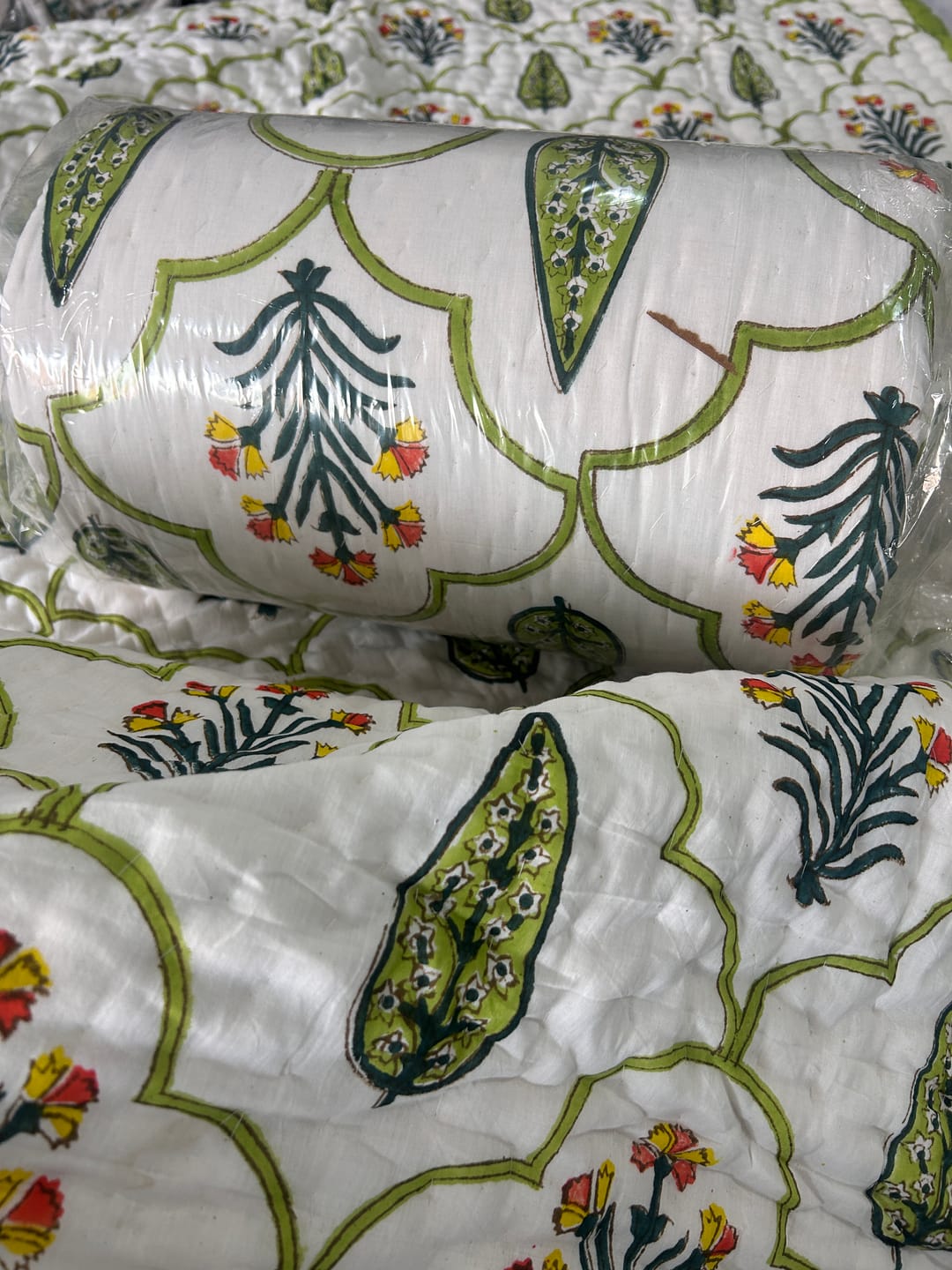 Customer photo review of Organic Mulmul Cotton Quilt