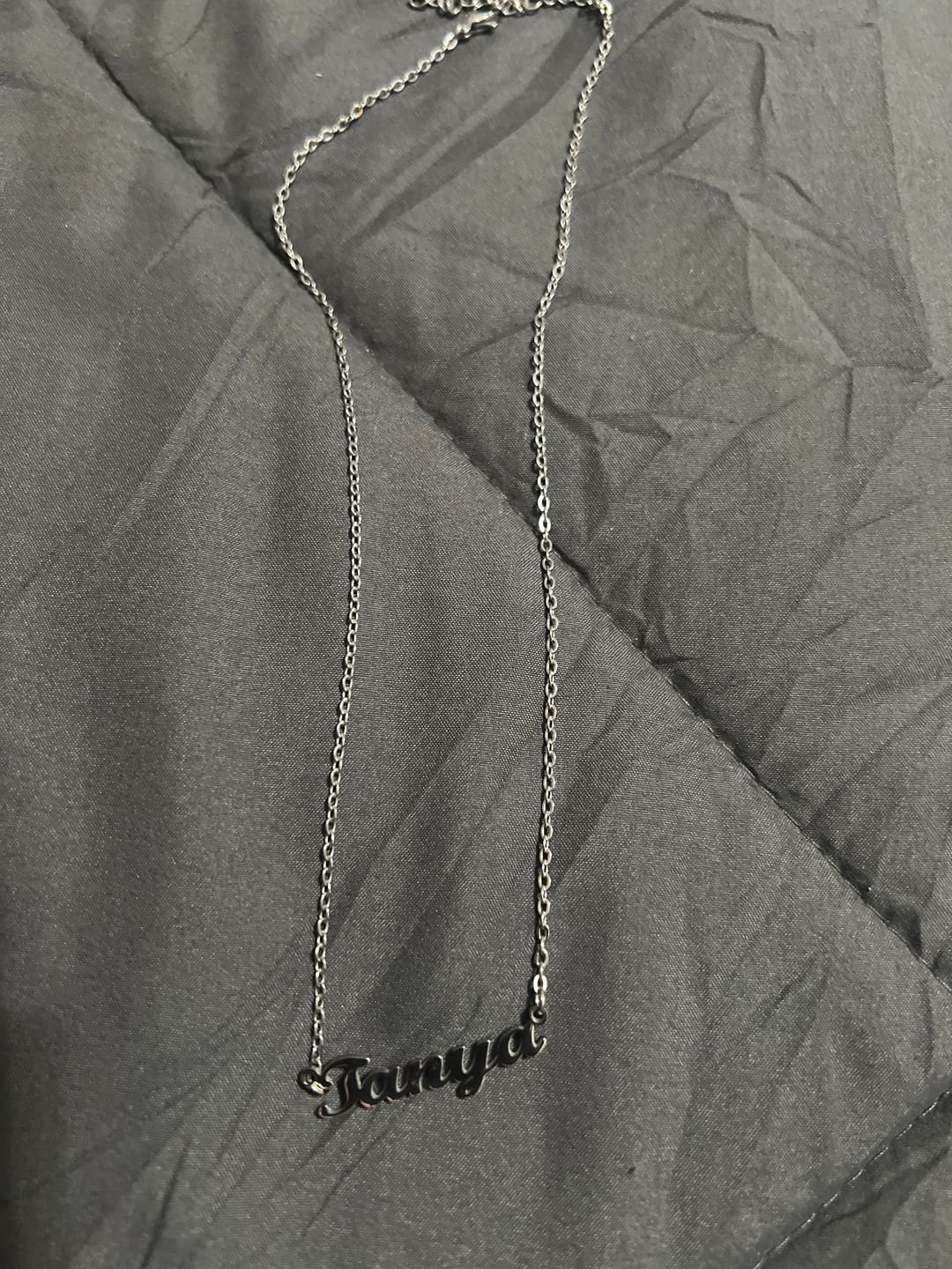 Customer photo review of Personalized Original Name Necklace