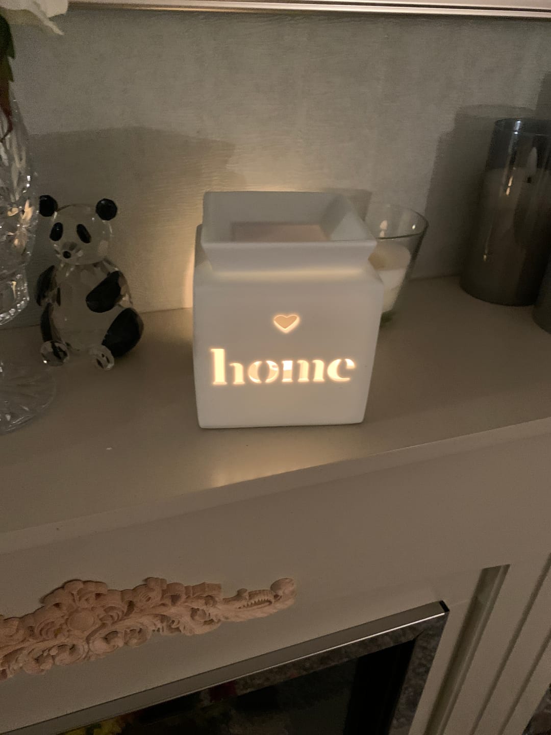 Customer photo review of Home Wax Burner