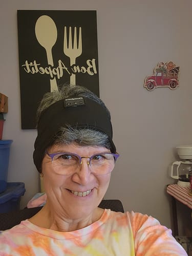 Customer photo review of CozyBand Wireless Headphones