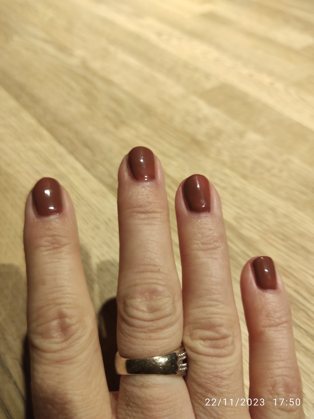 Customer photo review of Smalto Semipermanente LCI -  Rosso Willy Wonka