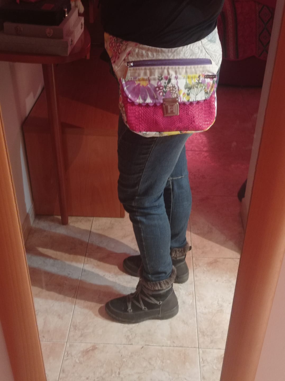 Customer photo review of Ajustar cinta regulable de la cintura