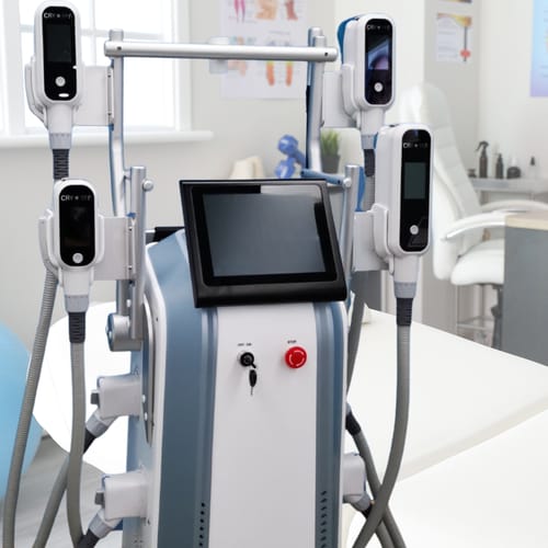 Customer photo review of Cryotech Cryolipolysis Weight Loss Machine