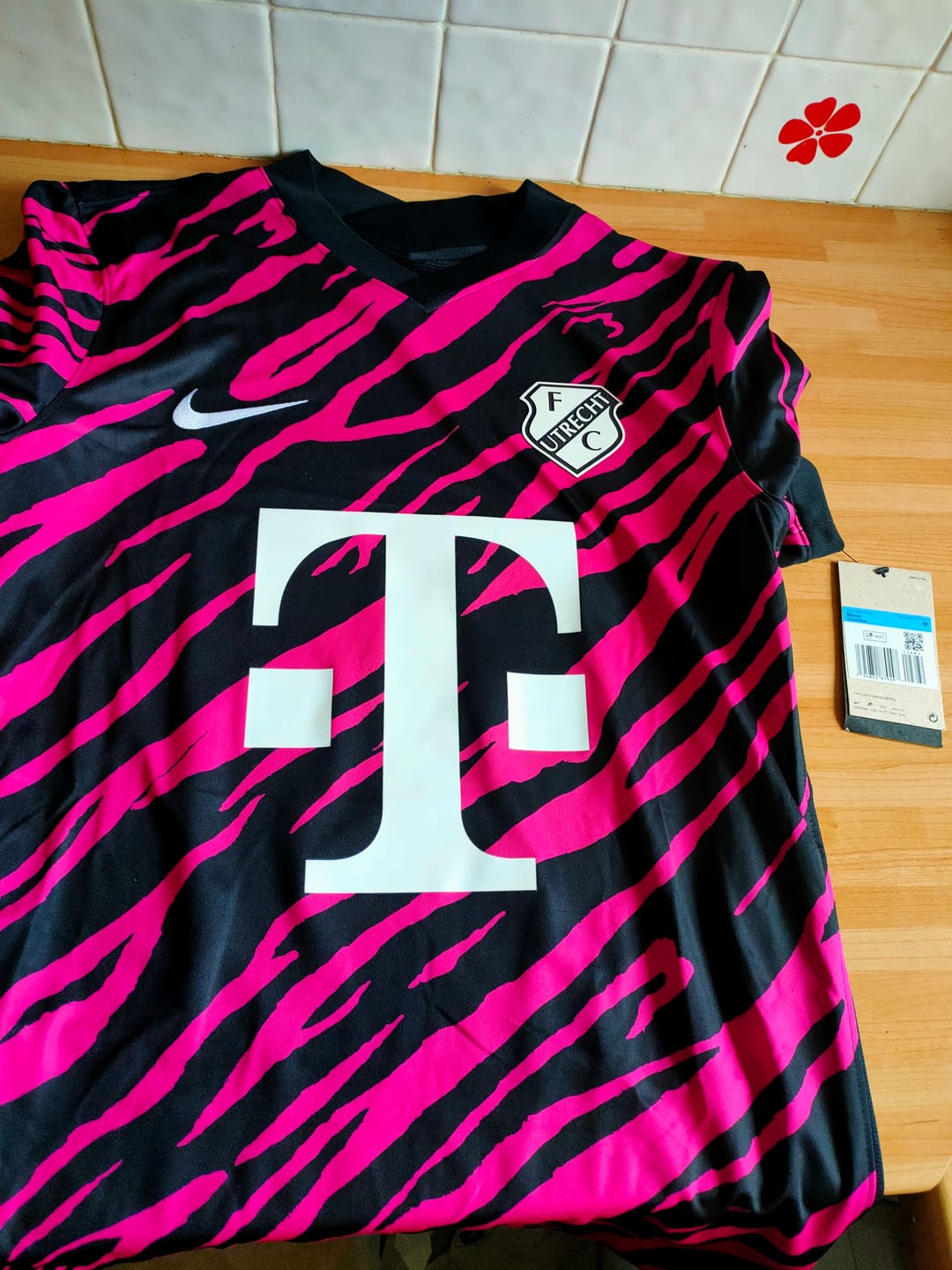 Customer photo review of Mens Secret Football Shirt