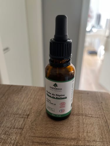 Customer photo review of Huile de Pépins de Figue de Barbarie Bio - 30 ml