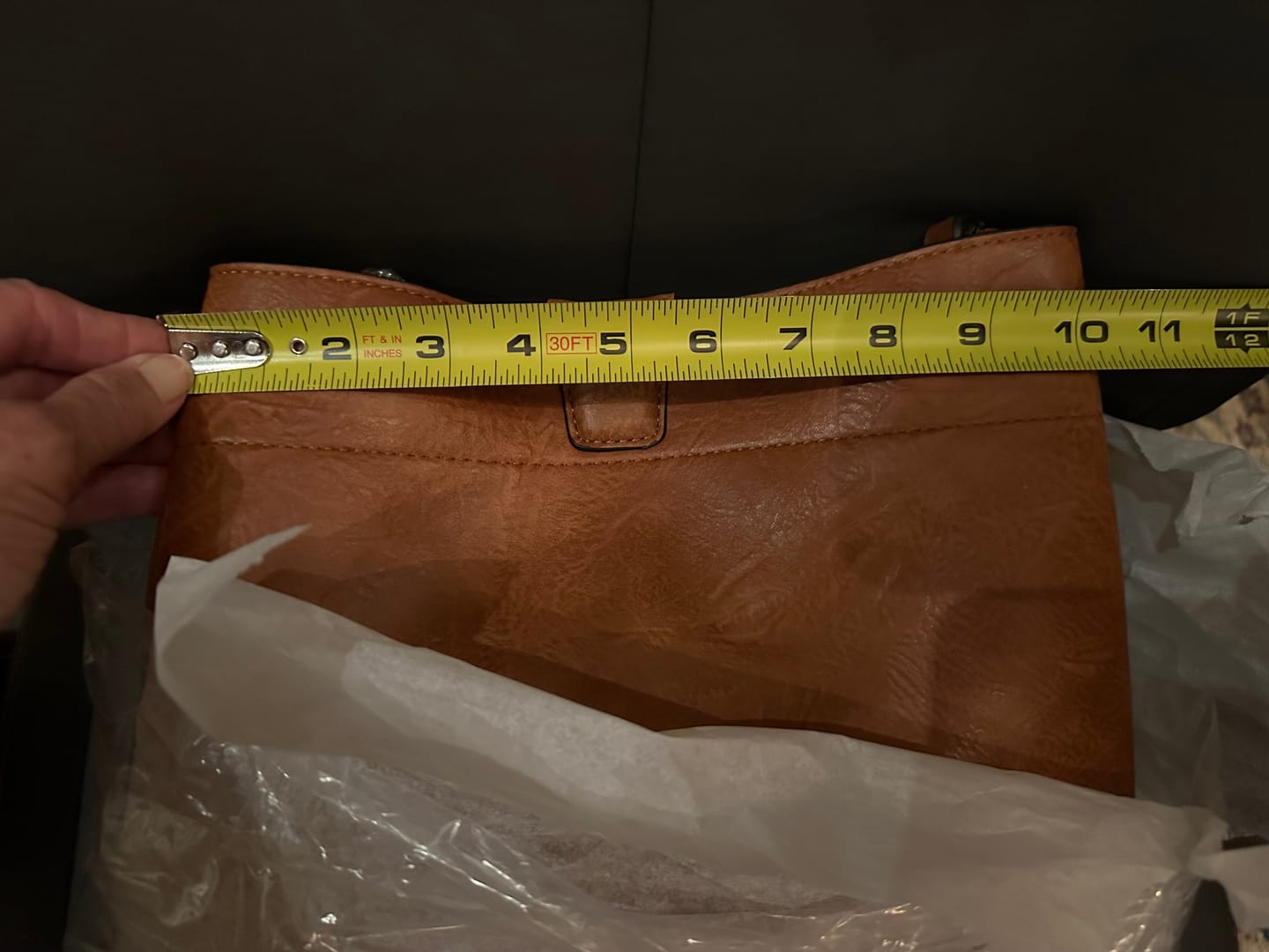 Customer photo review of Tati Satchel