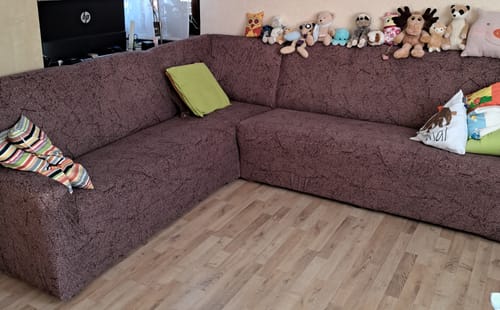 Customer photo review of Träumen - Sofabezüge für klassische und Ecksofas - Das Haus der Überzüge