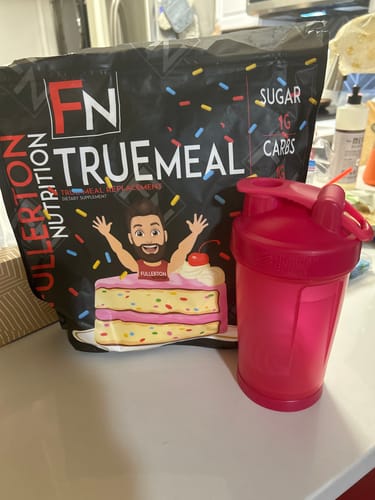 Customer photo review of True Meal Low Carb Meal Replacement
