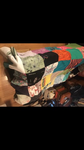 T-shirt quilt by tomas from TX