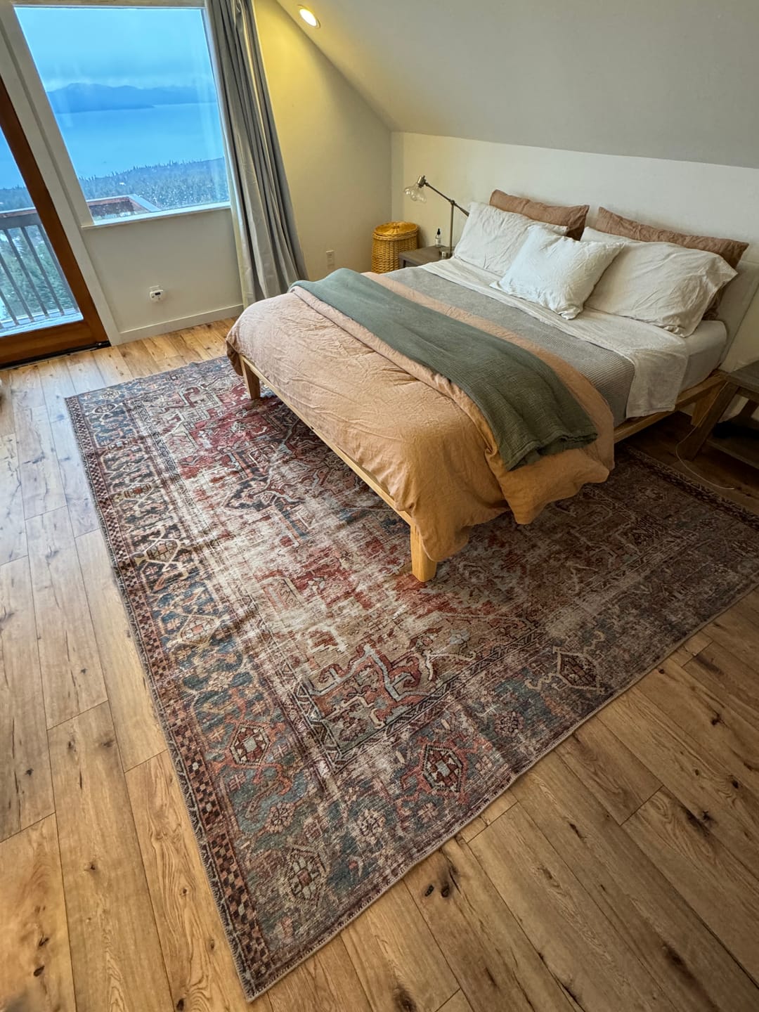 Customer photo review of Sophia Heritage Rust Rug