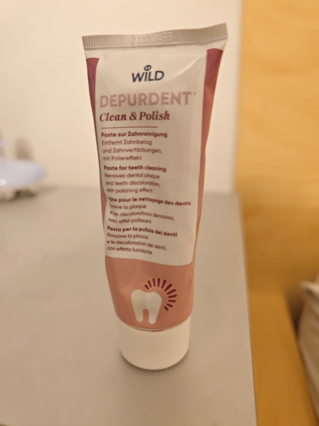 Customer photo review of Dr. Wild depurdent clean & polish: ultimate dental care for a radiant smile