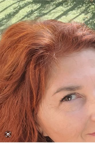 Reseña con foto de un cliente sobre Pack 2 Hennas Jamila BAQ Premium - Cobrizo Intenso y Duradero 🔥 👩🏼‍🦰