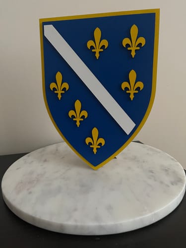 Customer photo review of Bosnia and Herzegovina Republic Shield