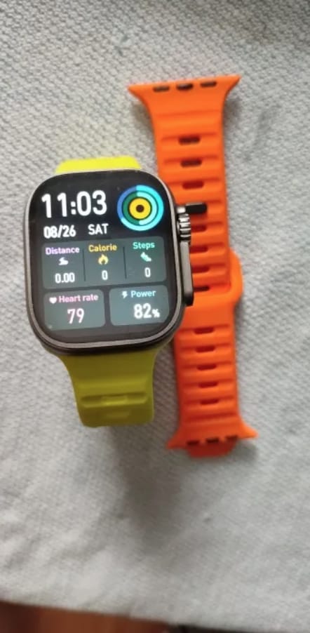 Customer photo review of Soft Silicone Strap for Apple Watch