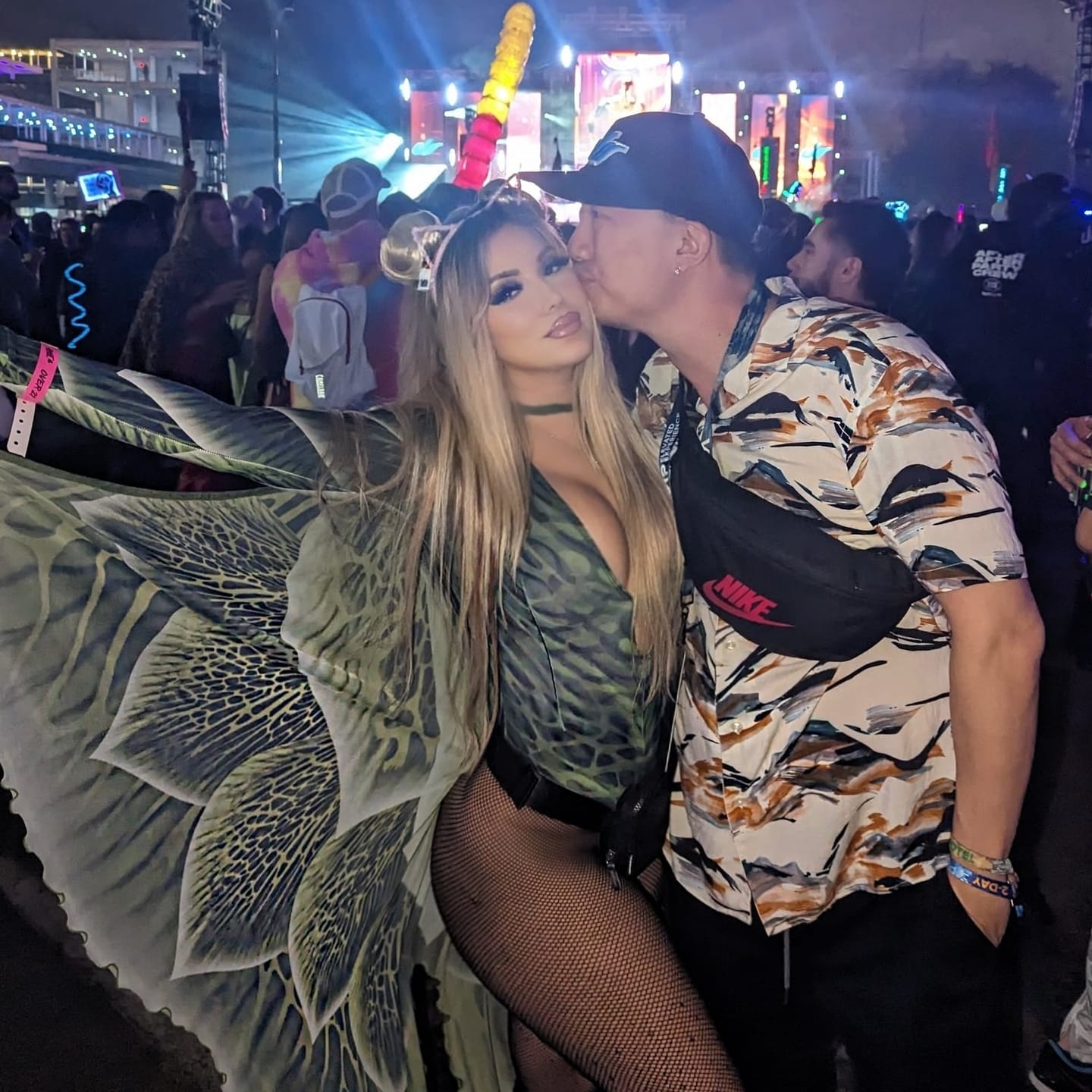 Customer photo review of Fae Ivy Large Leotard Set