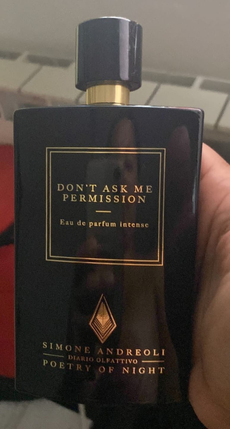 Customer photo review of SIMONE ANDREOLI - DON'T ASK ME PERMISSION