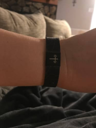 Customer photo review of Philippians 4:13 Wristband