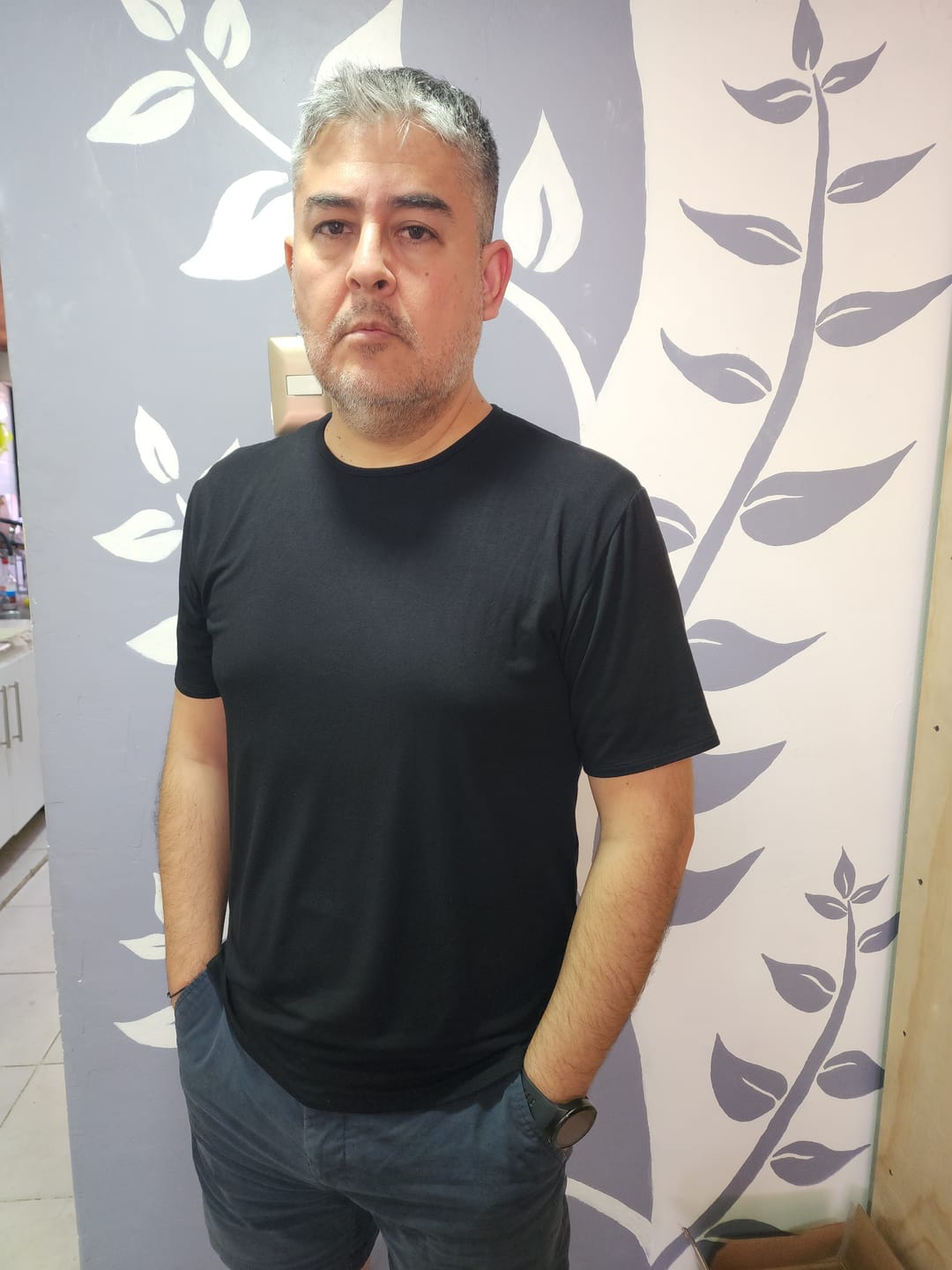 Customer photo review of Polera de Bambú Ultra Suave Back in Time