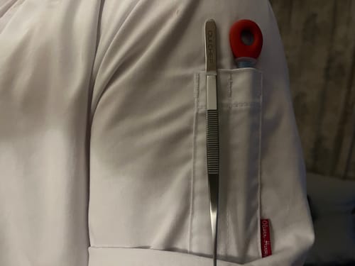 Customer photo review of Small Straight SuperFine Tweezers