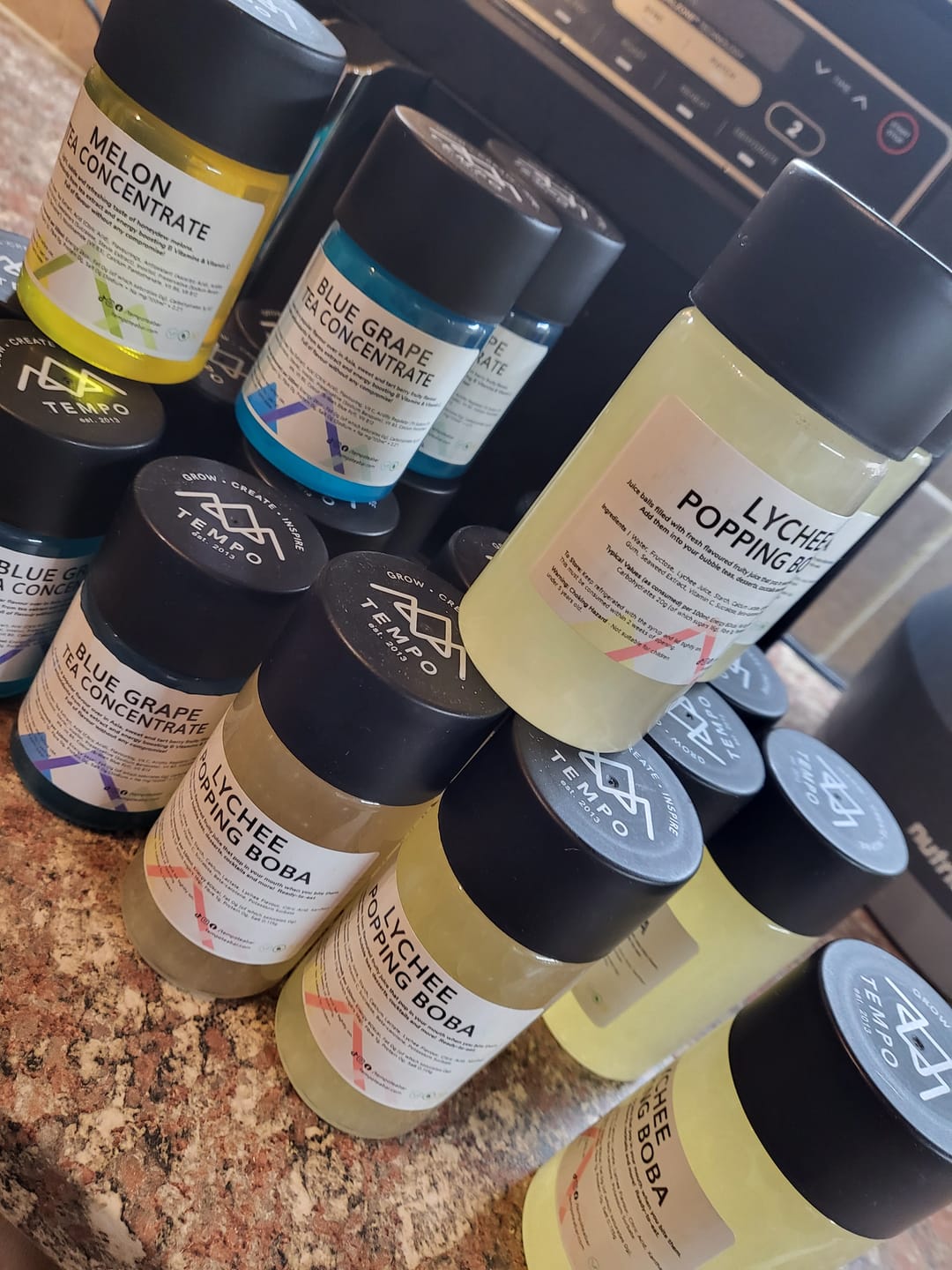 Customer photo review of Popping Juice Balls