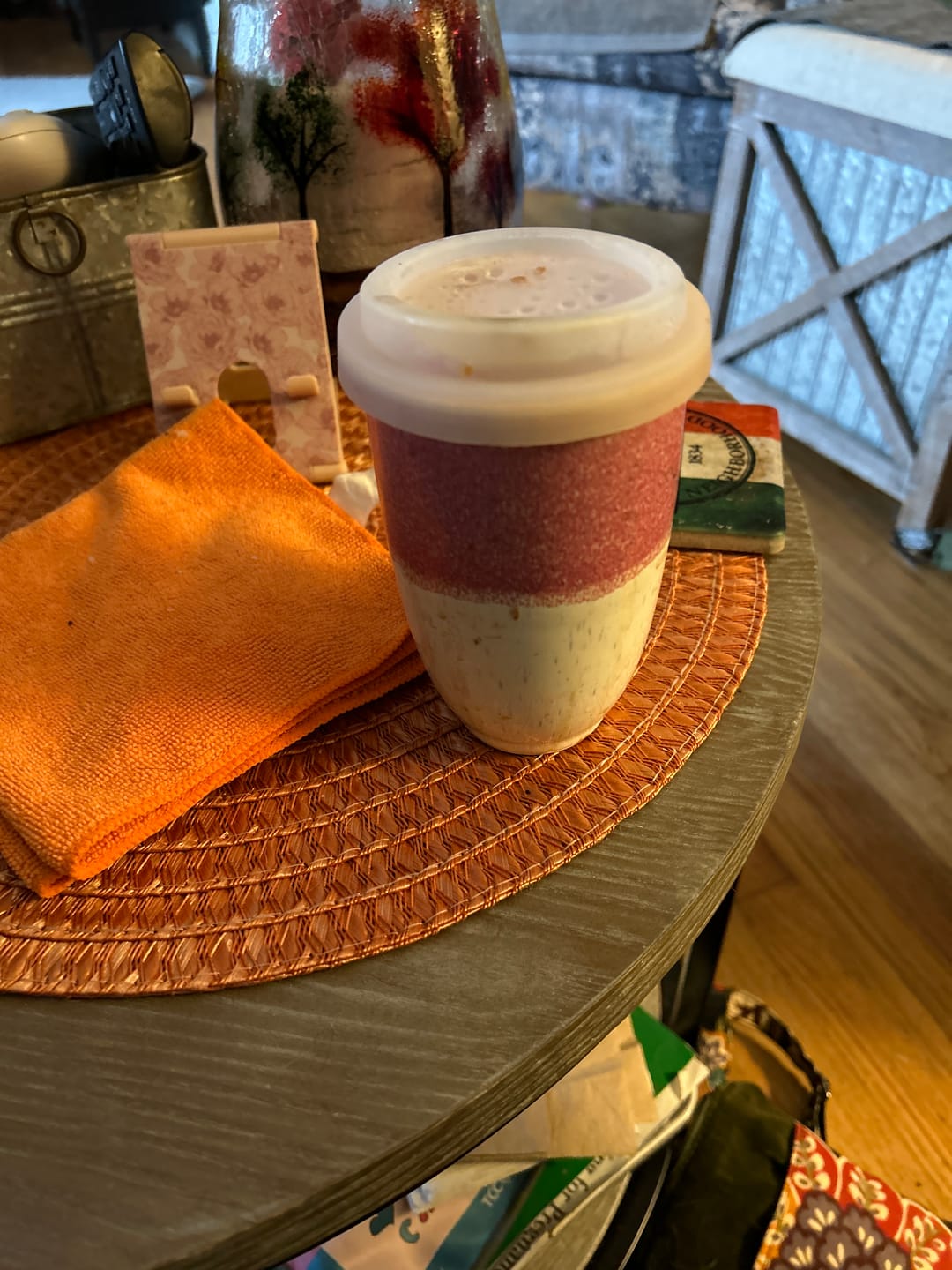 Customer photo review of Coral Pink Cup