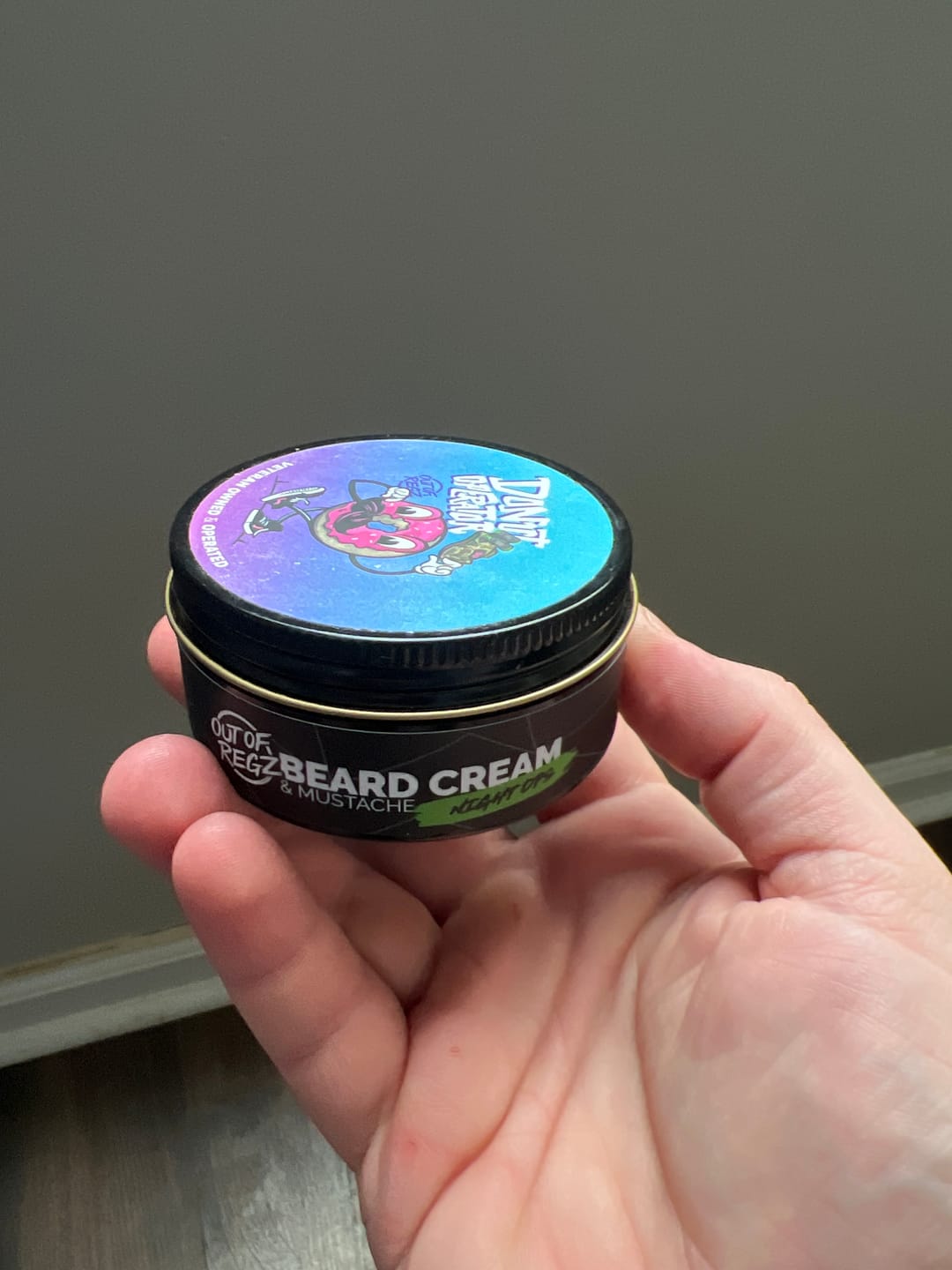 Customer photo review of Night Ops Beard Cream