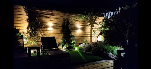 Customer photo review of Up/Down LED Deck Light (DL308UD)