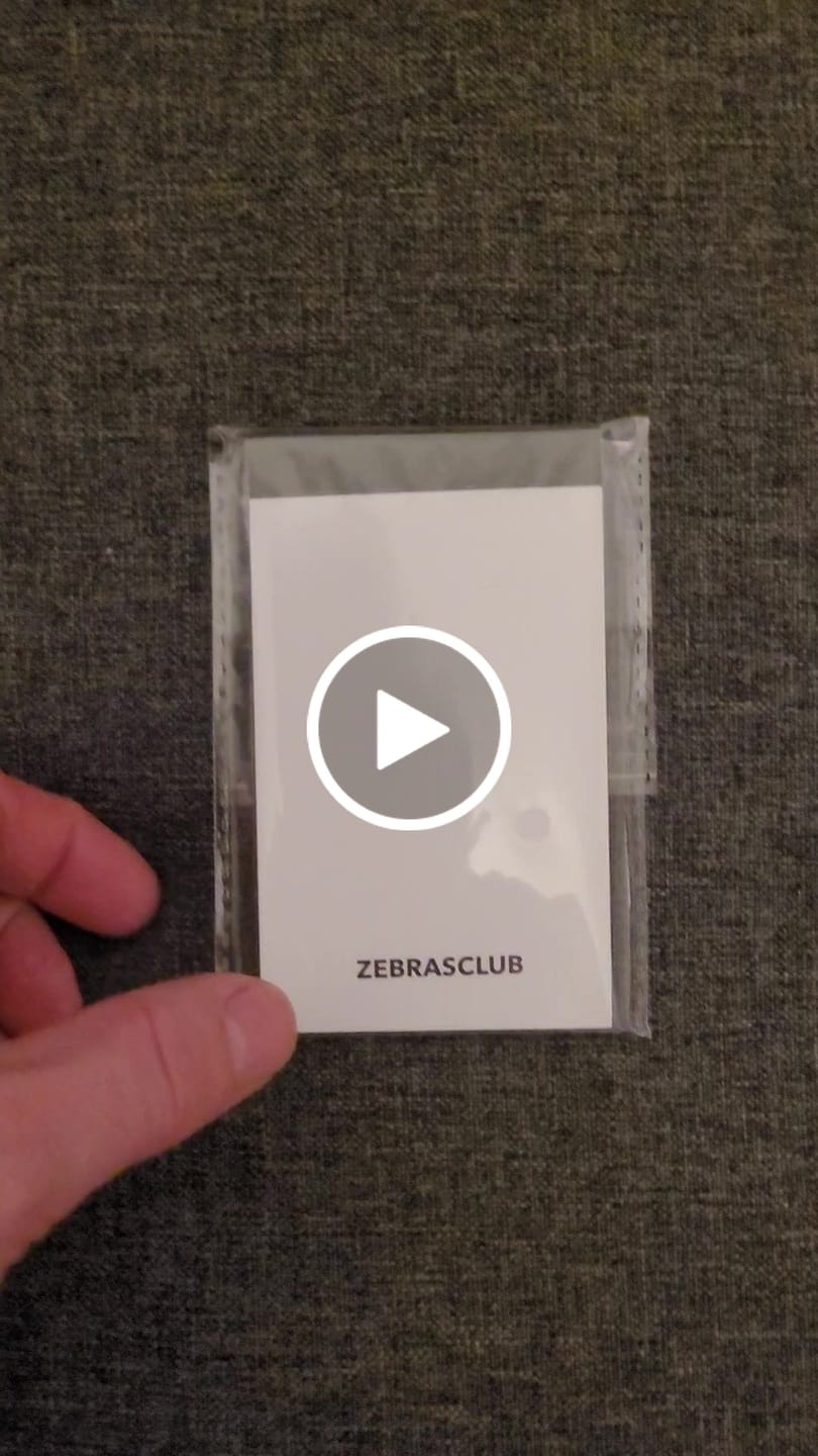 Customer video review of ZEBRASCLUB REFEREE RIOT PAD REFILL