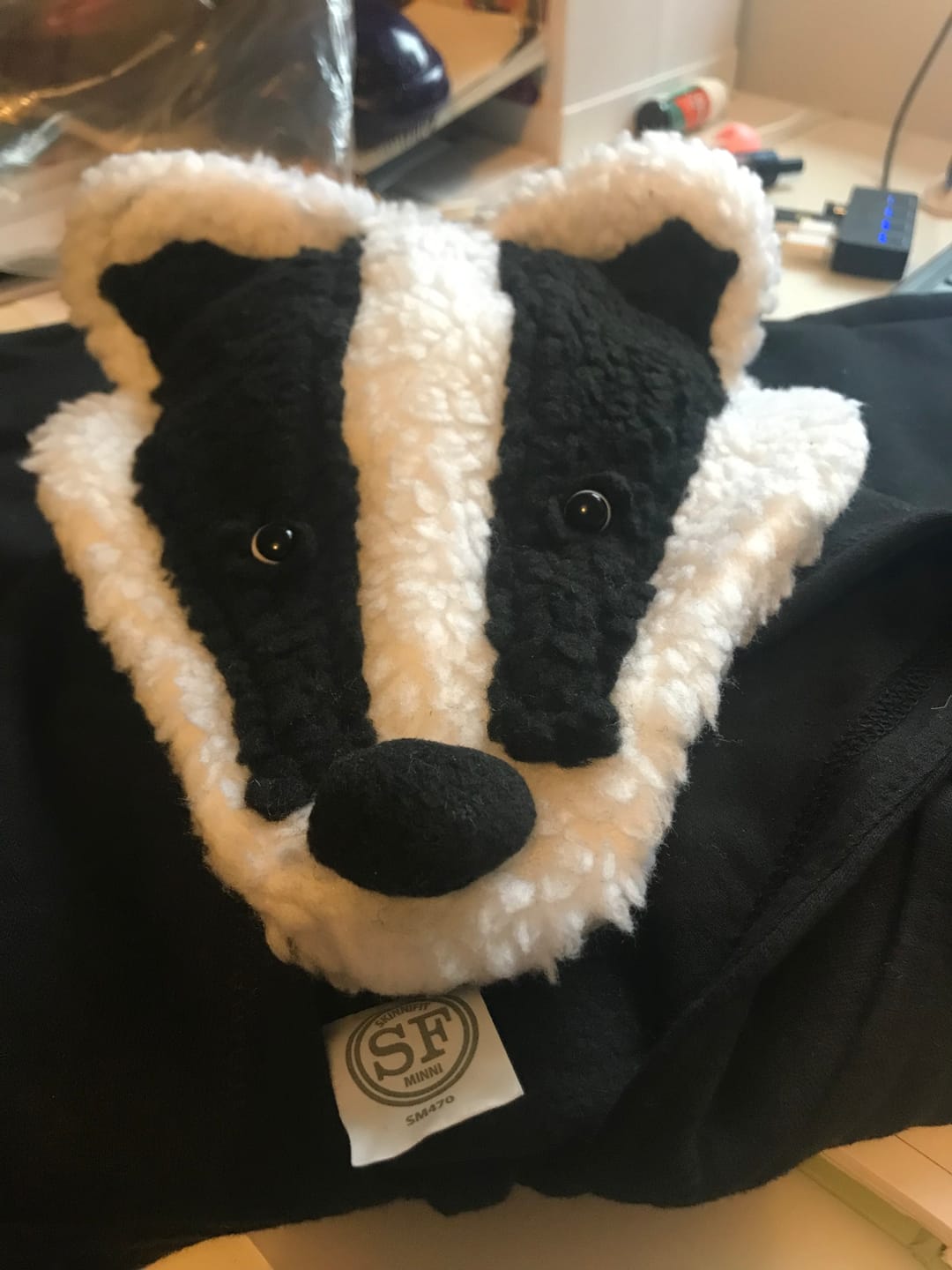 Customer photo review of Sherpa Faux Fur Fabric