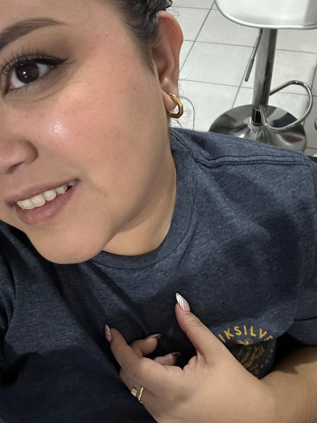 Customer photo review of Aretes Amapola