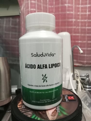 Customer photo review of Ácido alfa lipóico con Espinaca 200 Cápsulas