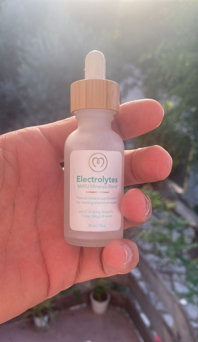 Customer photo review of Electrolyte Drops