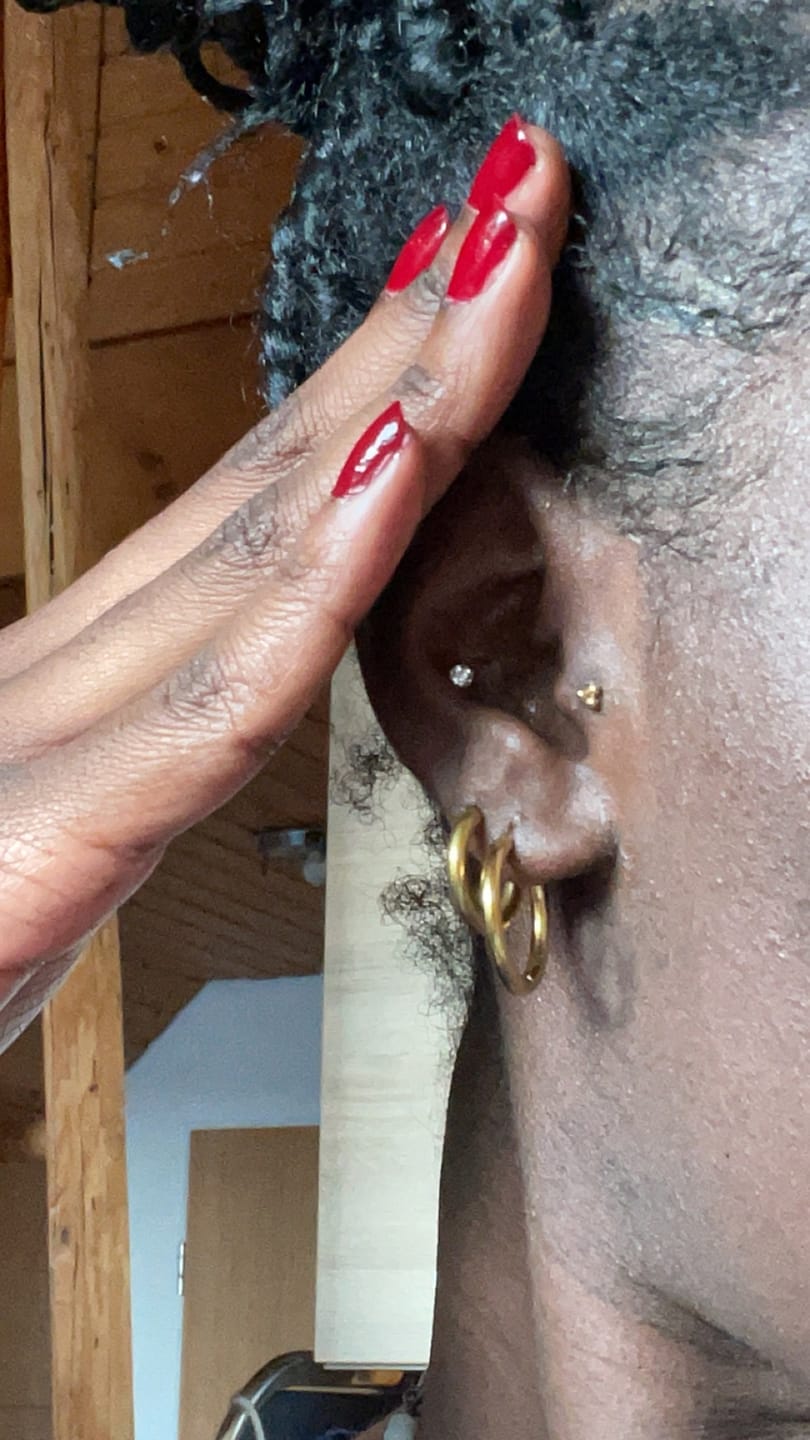 Customer photo review of Bullets Piercing | Titan