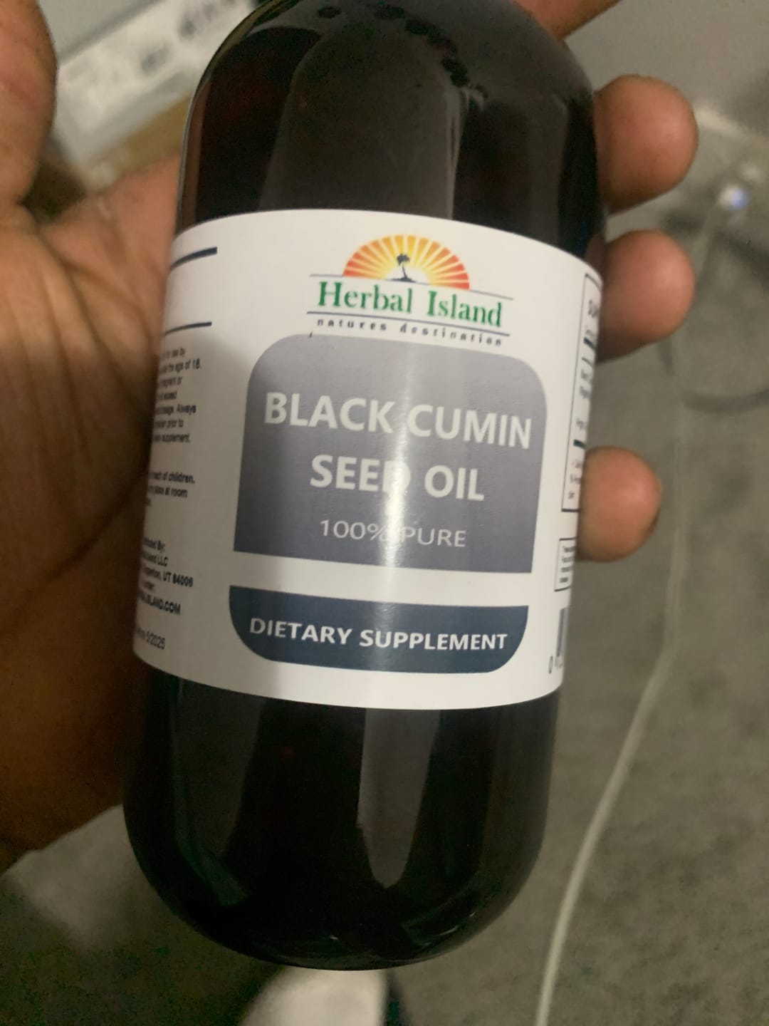 Customer photo review of (Sale) Black Seed Oil -(Nigella Sativa ) Heart