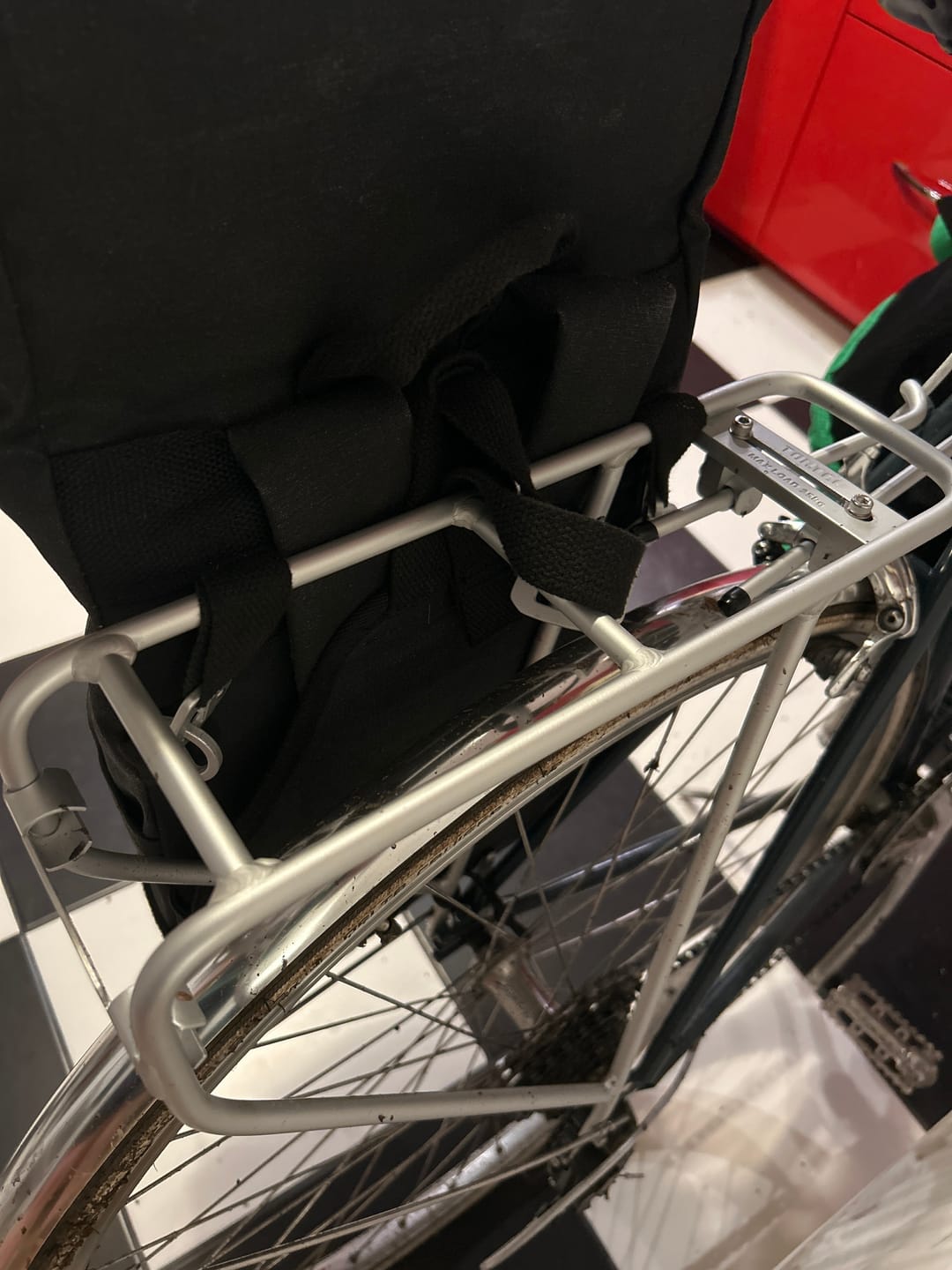 Customer photo review of Rear Rack