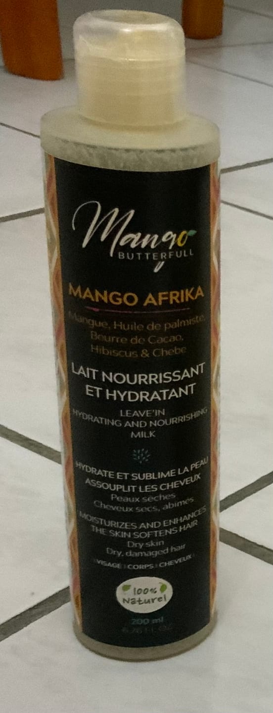 Customer photo review of Lait hydratant et nourrissant -  Mango AFRIKA