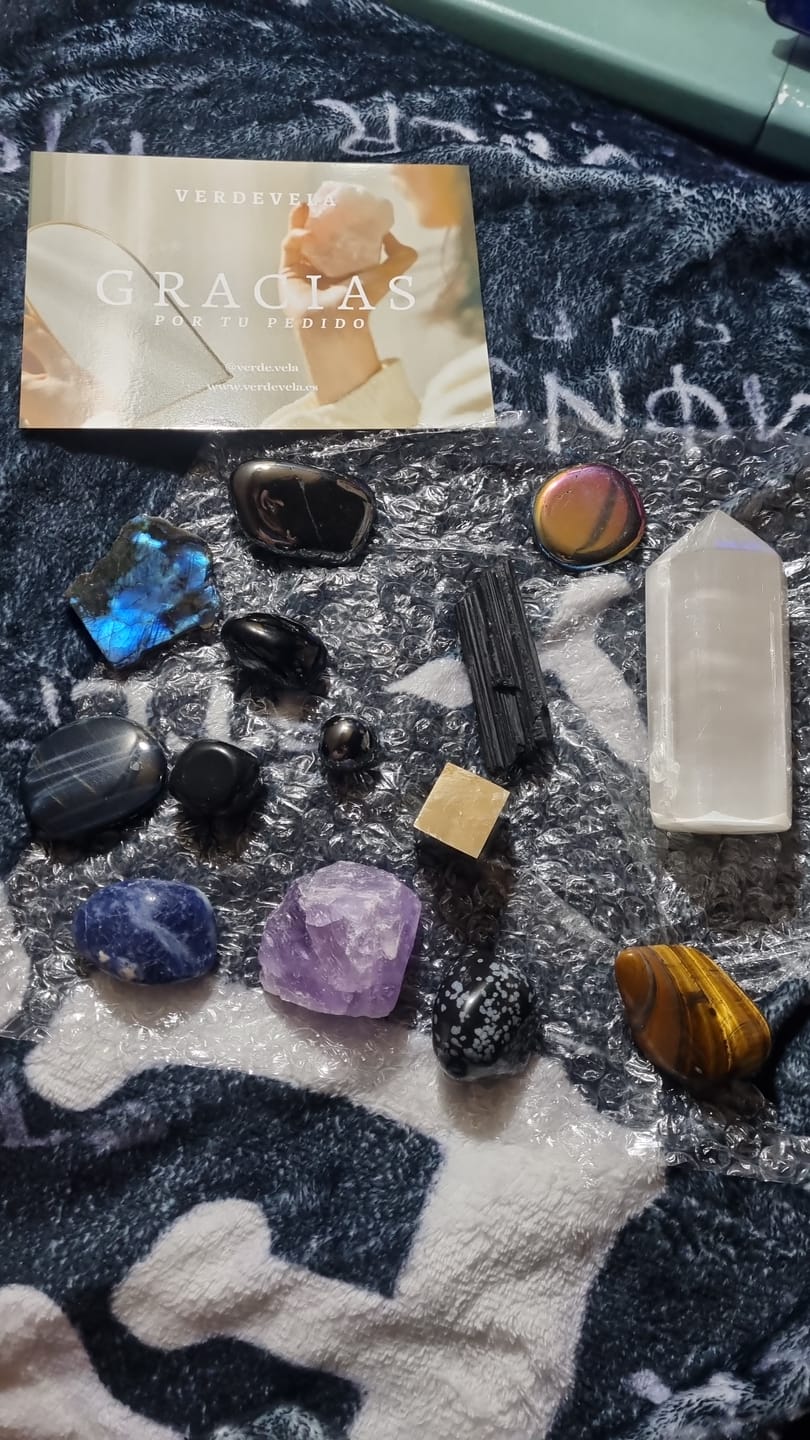 Customer photo review of Generador de Selenita | Espiritualidad - Limpieza