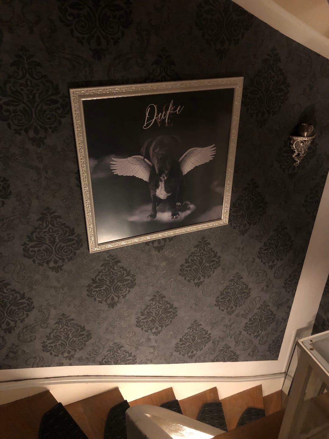 Customer photo review of Personalisiertes Portrait - Diamant Engel Stil