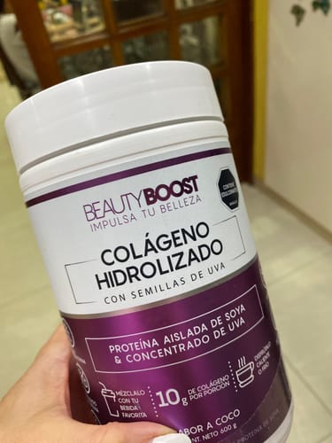 Customer photo review of COLÁGENO HIDROLIZADO CON VITAMINA C, D3, BIOTINA Y SEMILLAS DE UVA