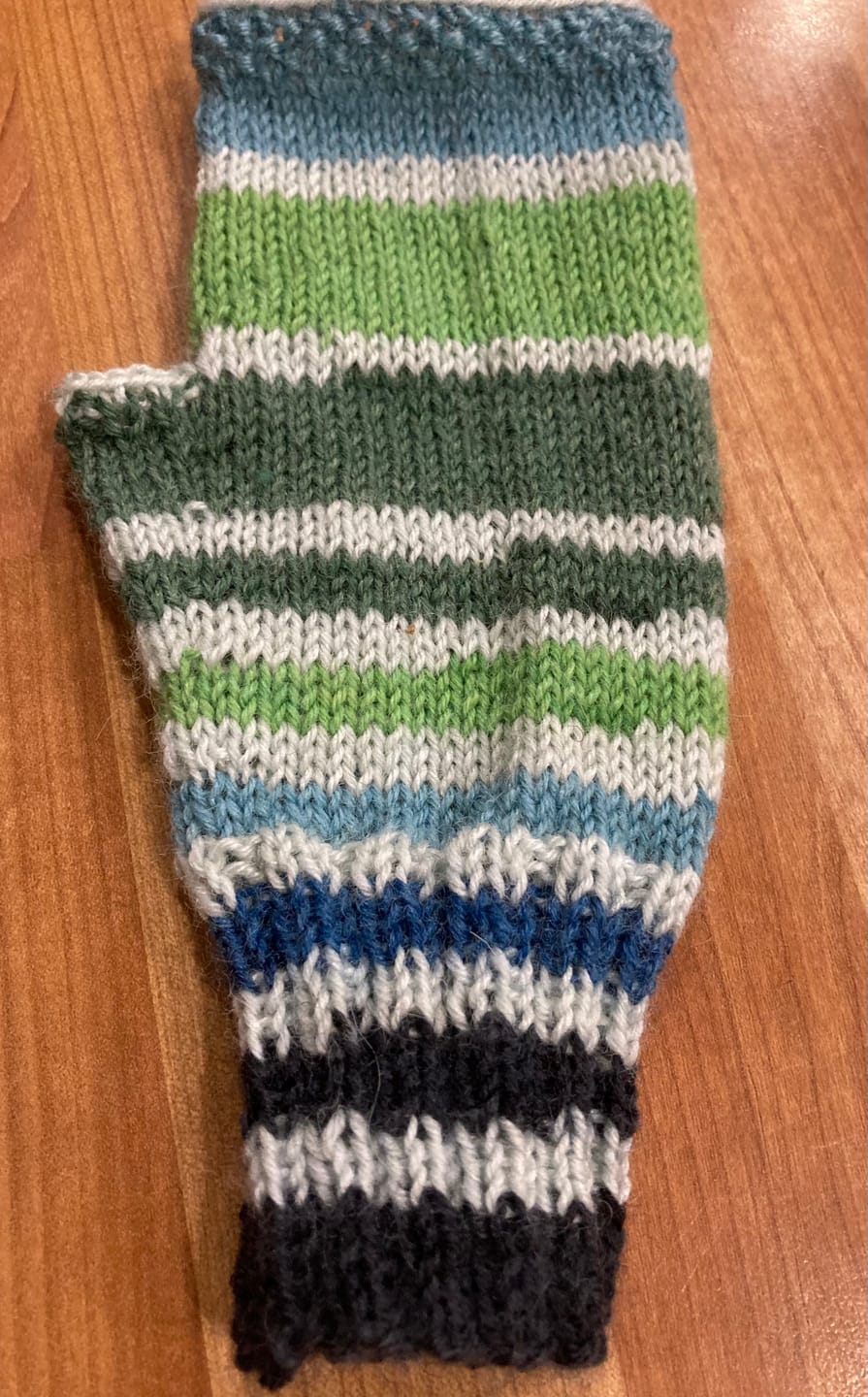Customer photo review of James Brett Funny Feetz 4 Ply Yarn