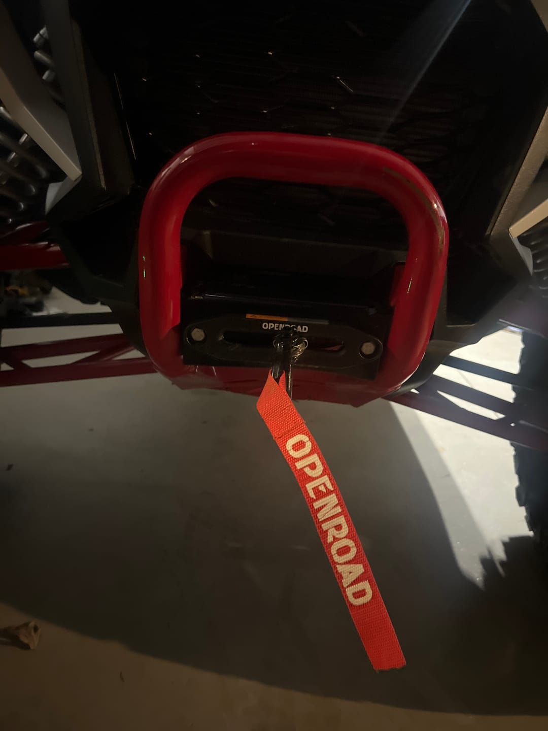 Customer photo review of OPENROAD 6000lbs 12 Volts Electric Winch, Winch for UTV