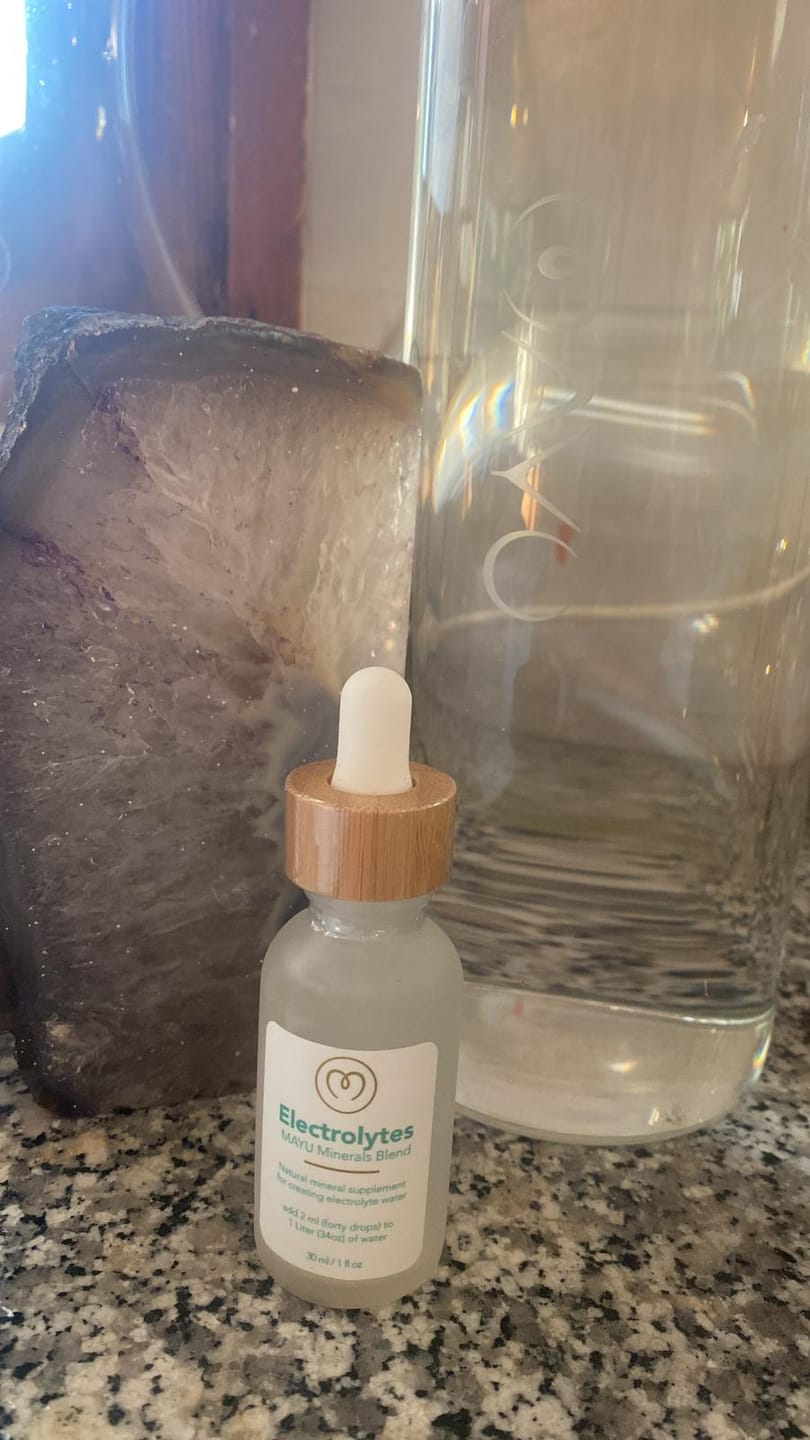 Customer photo review of Electrolyte Drops