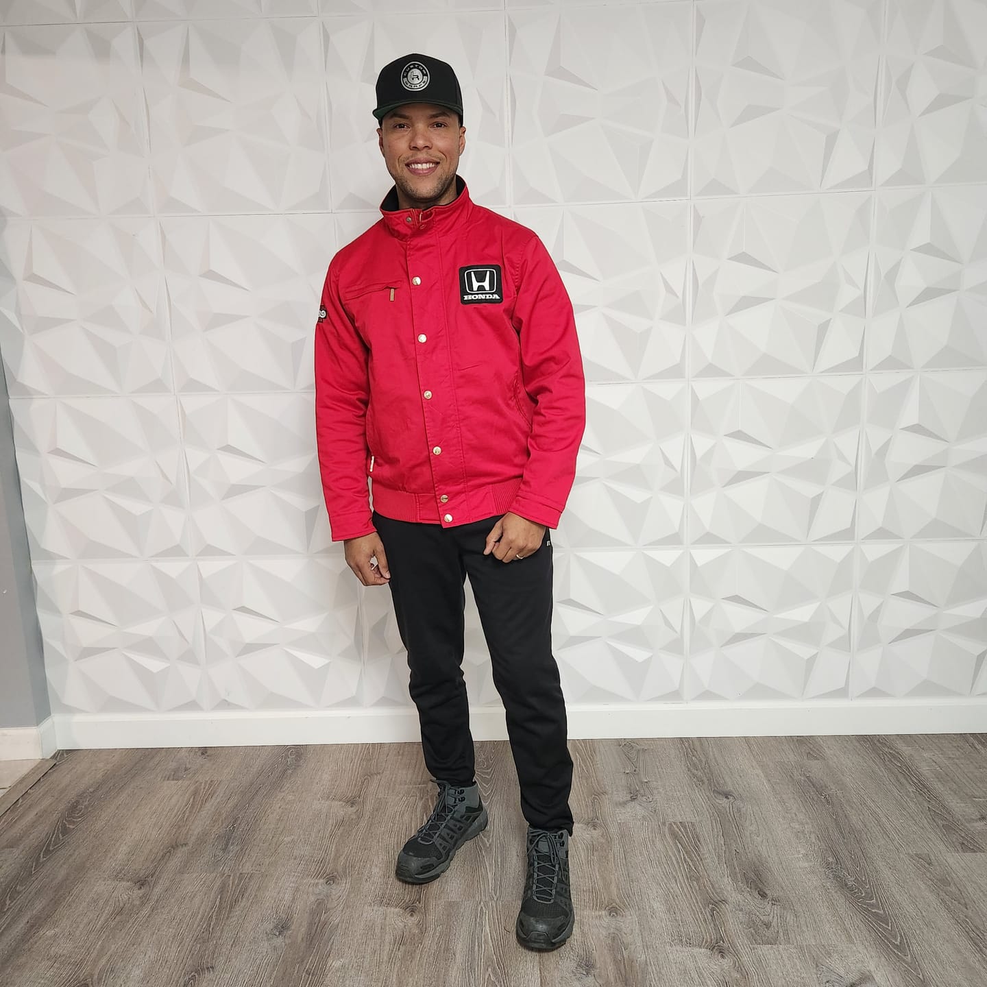 Customer photo review of 1989 Honda Grand Prix Racing Team Twill Jacket