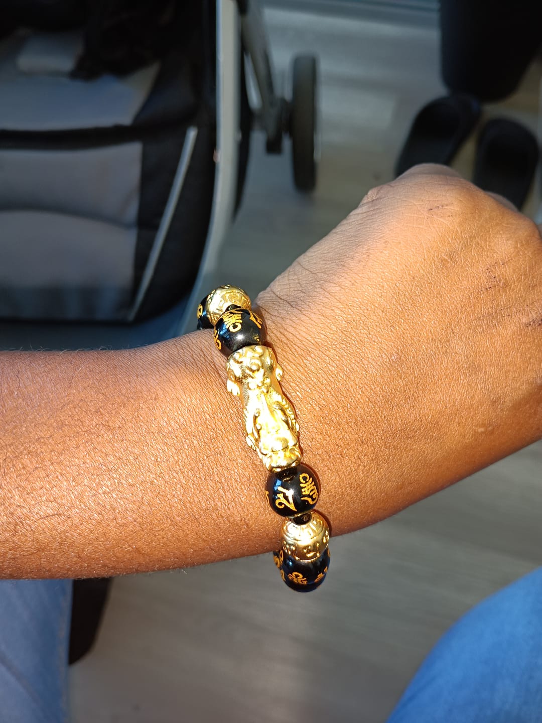 Customer photo review of The Feng Shui Wealth & Good Fortune Bracelet