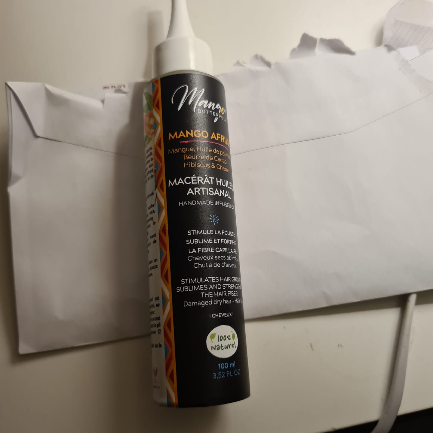 Customer photo review of Macérât huileux artisanal - MANGO AFRIKA